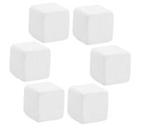 Abaodam 6 Cubos de Calcio para Reptiles y Tortugas, Bloque Mineral Natural para Tanque y Acuario, Suplemento de Calcio Molar para Salud y Crecimiento, Apto para Acuarios y