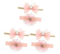 Abaodam 6 Piezas accesorio para el cabello diadema hijab del bebé Diadema con foto de recién nacido accesorios fotografia bebe shower tocado de bebe diadema infantil