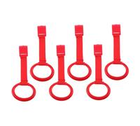 Abaodam 6 Piezas Anillos de Tracción para Bebés Juguetes para Caminar Soporte para Aprender Caminar Anillos para Cuna para Parque Infantil Juguete para Levantarse