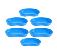 Abaodam 6 Piezas Bandejas de Medicación Abs Organizador de Pastillas Resistentes Bandejas Intercambiables para Hospital y Clínica Dispensador Compacto para Gestión y Clasificación de