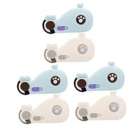 Abaodam 6 Piezas Cerradura De Cajón Anti-pellizco Cerraduras De Gabinetes Para Niños Bloqueo Infantil Cerraduras Para Niños Abdominales Bebé Multifunción Ballena