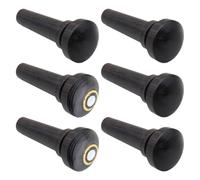 Abaodam 6 Piezas Clavo De De Violín Ébano Accesorios Para Violín Kit De Accesorios Para Armar Uso Talleres De Reparación Músical