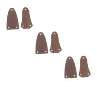 Abaodam 6 Piezas cubierta de barra de armadura de guitarra reemplazos de tensores herramientas de reparación de graves accesorios guitarra guitar accessories bajo partes de guitarra Madera