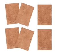 Abaodam 6 Piezas de Repuestos de Corcho para Saxofón y Clarinete Láminas para Juntas de Tudel Corcho Resistente para Saxofón Alto Tenor y Soprano Accesorios para Reparación y Mejora