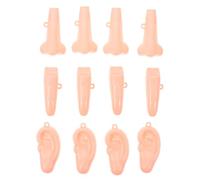 Abaodam 6 Piezas de Silbato Diseño de Características Faciales Divertidas para Fiestas para Bromas y Celebraciones de Día Inocentes Material Premium para