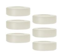 Abaodam 6 Piezas Discos de Hockey Luminosos para Exteriores 72Mm 6 Unidades Resistentes al Impacto Impermeables para Juegos Nocturnos de Hockey sobre Hielo y Fiestas al Aire Libre