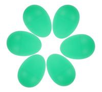 Abaodam 6 Piezas Instrumentos Musicales para Niño Niña Egg Shaped Rattle para Aprendizaje de Ritmo y Educación Temprana Juguetes Musicales Interactivos para Actividades Grupo