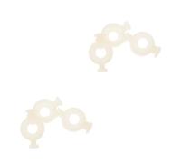 Abaodam 6 Piezas Pequeños Soportes De Pistón Accesorios De Trompeta Guía De Válvula De Trompeta Corcho De Válvula De Trompeta Válvulas De De Trompeta Almohadillas De Resorte Botón