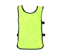 Abaodam 6 Piezas Petos de Entrenamiento para Chalecos de Fútbol Transpirables Color Verde Fluorescente para Prácticas Deportivas y Actividades