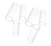 Abaodam 6 Piezas Slides de Guitarra Acústica Anillos para Slide de Guitarra para Rock Folk Country y Música Transparentes para Tocar Precisión