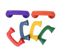 Abaodam 6 Piezas Teléfonos Juguete Plástico para Adultos Herramienta Auditiva de Retroalimentación para Aula y Terapia del Habla Ligero y Resistente Didáctico Educativo