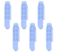Abaodam 6 Pinzas Voluminizadoras Esponjosas para Raíz del Cabello Azul, Clips para Volumen y Rizo, Sujetador de Flequillo para Mujer y Niña, Accesorios para Peinado Diario