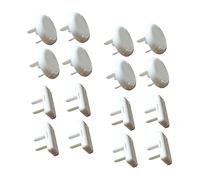 Abaodam 60 Piezas De Enchufe Cubierta De Salida De Piso Cubiertas De Enchufe De Salida De Plástico De Corriente Cubiertas De Enchufe De Salida Eléctrica