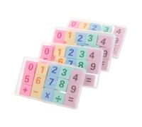 Abaodam 60 Piezas Educational Number Design Puzzle Game Residue Erasers For Classroom Prizes Bulk Party Favors Creative Math Learning Supplies