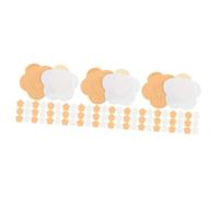 Abaodam 600 Piezas punto de acupuntura del ombligo pegatinas de ombligo hueco Pegatinas impermeables niño Pegatina recién nacido abdominal etiqueta engomada del ombligo