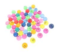 Abaodam 60Piezas Bolas de Coloridas para y para Fiestas y Actividades Recreativas Diseño Digital Imprimido Brillantes
