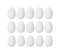 Abaodam 60piezas Huevos De Pascua De Plástico Unidades De Pintura Colores Para De