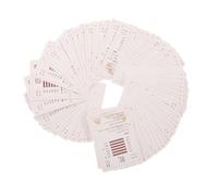 Abaodam 64 Piezas Cartas I Ching con Libro de Instrucciones Diseño de Bronces Chinos Antiguos Kit Completo de Adivinación para Lectura de Tarot y Meditación para Principiantes y Expertos