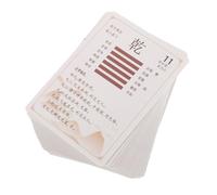 Abaodam 64piezas i Ching Cards Guía Completa para Adivinación y Diseño De Monedas Chinas para Práctica Espiritual y Orientación