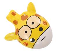 Abaodam 6agujero Ocarina De Cerámica Forma De Jirafa Para Niño Niña Instrumento Musical Educativo Portátil y Ligero Creativo Para Principiantes y Aprendizaje Temprano