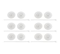 Abaodam 6juegos Cinturón Antivuelco Para Muebles Correas De Seguridad Para Correas Antivuelco Para Muebles De Fijación Sin Taladrar Para Armarios Estanterías y Mesas Pared