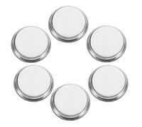 Abaodam 6piezas Accesorios para Trompetas Tapones para Válvulas de Trompeta Repuestos para Válvulas de Botones de Dedo para Mantenimiento y Reparación de Instrumentos