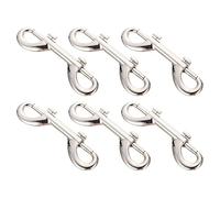 Abaodam 6Piezas Aleación de Zinc de Mascotas de Clips de Correa Perros Accesorios Resistentes y Antioxidantes Múltiple