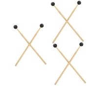 Abaodam 6piezas Baquetas Para Tambor Lingüístico Instrumentos De Percusión Palos y Ergonómicos Principiantes