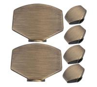 Abaodam 6piezas Botones De Clavija De Afinación Para Guitarras Acústicas y Eléctricas De Diseño Único Fácil De Instalar Accesorios Prácticos y Duraderos