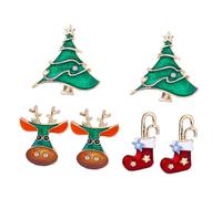 Abaodam 6piezas Broche De Calcetín Navideño Reno Para Decoración De Navidad Incluye Broches De Navidad Para Adornar Calcetines y Regalos