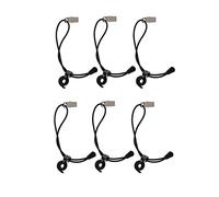 Abaodam 6piezas Clips De Fondo Fijos De Abrazaderas Multifuncionales para Fotografía y Ropa Resistentes y Ajustables Accesorios Esenciales para Soporte De Telones y Ropa
