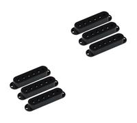 Abaodam 6piezas Cubierta De Pastilla Para Guitarra Eléctrica Funda De Plástico Para Reemplazo De Pastillas De Bobina Simple Resistente y Duradera