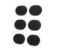 Abaodam 6piezas Pegatinas Silenciadores Batería Almohadillas Amortiguadoras De Sonido Para Salas De Práctica Accesorios De Silenciador De Silicona Almohadilla De Absorción De Ruido p