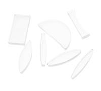 Abaodam 7 Piezas Conjunto de Lentes Ópticas Físicas Acrílicas Cóncavas y Convexas para Experimentos Científicos Set para Enseñanza Escolar y