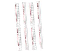 Abaodam 8 Hojas Guzheng Yintié Mapa Del Diapasón Herramienta De Práctica Guzheng Incrustaciones De Marcadores De Diapasón Aprendiendo Guzheng Digitación Pegatina Guzheng Pegatinas