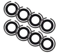 Abaodam 8 Juegos de Anillos de Retención para Llave de Impacto Junta Tórica, Material de Hierro y Goma, Diámetro de 12.5mm, Alta Resistencia y Fácil Uso para Llave Eléctrica