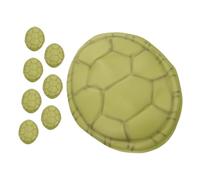 Abaodam 8 Piezas Accesorio Caparazón Tortuga EVA para Disfraz Fiesta Halloween y Adultos Textura Realista