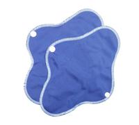 Abaodam 8 piezas Kit de Compresas Reutilizables Hipoalergénicas de Absorbentes Plegables y Lavables para Mujer Toallas Sanitarias Portátiles para Periodo y Puerperio con Bolsa de