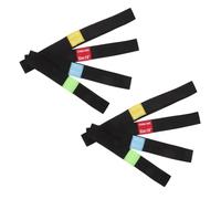 Abaodam 8 Piezas Kit Silenciadores para Platillos de Batería Anillos Elásticos de Práctica para Hi-hat Batería Accesorios para Platillos Reducción de Ruido para Práctica Silenciosa