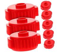 Abaodam 8 tuercas de platillo de liberación rápida para instalación y extracción de tambores, piezas de repuesto duraderas para una fácil instalación, accesorios de instalación de platillos