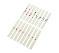 Abaodam 88piezas Kit De Accesorios para Mahjong Chino De Herramientas para Competencias y Salones De Mahjong para Reuniones Familiares y Profesionales