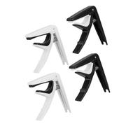 Abaodam 8piezas Capos De Plástico Para Guitarra y Ukelele Ajustables y Duraderos Para Músicos Diversos Estilos Musicales