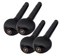 Abaodam 8piezas De Afinación De Ébano Para Violín Repuesto De Accesorios De Instrumentos De Cuerda Compatible Violines Durable y Práctico
