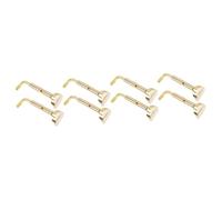 Abaodam 8piezas De Para Barbilla De Violín De Accesorios De Metal Para Instrumentos De Cuerda Instalación y Estabilidad Compatible Violines