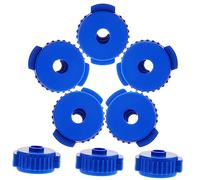 Abaodam 8piezas Tapas De Liberación Rápida Para Platillos Unidades Tuercas De Montaje Repuestos Para Baterías