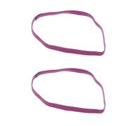Abaodam 9 Piezas Diadema Deportiva Antideslizante para Fútbol y Yoga, Cinta Elástica Cómoda de Tela Púrpura, Adecuado para Mujeres Deportistas en Running y Ejercicios