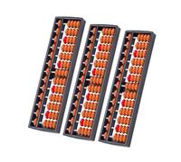 Abaodam Ábaco Pequeño Infantil Multifunción para Niños, Tamaño Mini, Portátil y Duradero, Herramienta Aritmética Educativa para Cálculo Mental y Desarrollo Numérico, Set De 3 Piezas