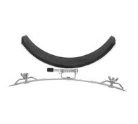 Abaodam Accesorio Soporte para Metálico Caja de Batería Inoxidable Acero Plata Soporte Estable Diseño Elegante en Uso en Hogar