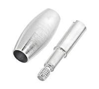 Abaodam Accesorios De Rodillos De Flauta Tornillo De Trompeta Del Instrumento Partes De Instrumentos Musicales Rodillo De Flauta Mecanismo De os De Silver Latón