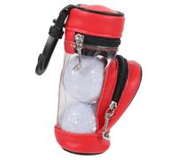 Abaodam Accesorios para Bolsas De Golf Organizador Pequeño para Tees De Golf Bolsa Transparente Multiusos
